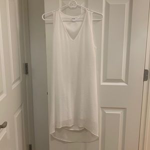 Helmut Lang white dress